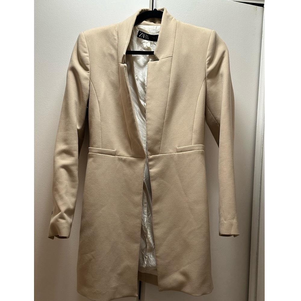 Zara blazer-style coat